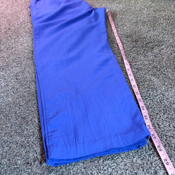 Remo of California Women's L Blue Pants Suit 2 Piece Set Blazer Pants Made USA - Picture 10 of 10